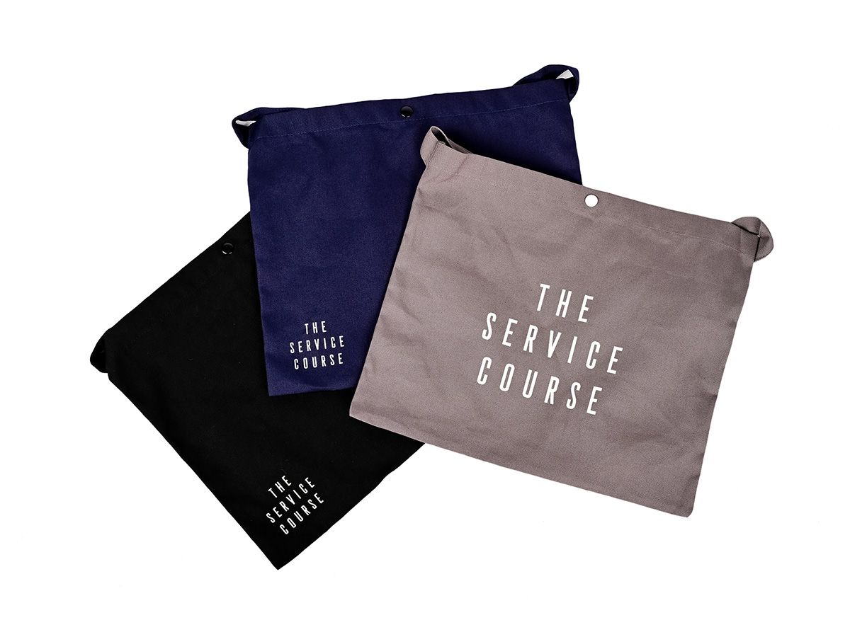 The Service Course Logo Musette 補給袋 - 灰色